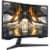 Samsung 27" Odyssey G55A WQHD 165Hz 1ms FreeSync Curved Gaming Monitor Perspective: top