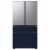 Samsung RAF36DMMQN Bespoke 4-Door French Door Refrigerator Panel - Middle Panel - Navy Ste Perspective: top
