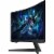 Samsung S27CG552ENXZ 27 inch Odyssey 1000R Curved QHD 165Hz FreeSync Gaming Monitor - Blac Perspective: top