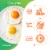 Happy Egg Co.® Organic Free Range Grade A Eggs Perspective: top
