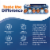 Happy Egg Co.® Free Range Heritage Large Blue & Brown Eggs Perspective: top