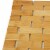 Mind Reader Bamboo Mildew Resistant Bath Mat Perspective: top