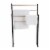 Mind Reader 4-Bar Freestanding Towel Rack - Black Perspective: top