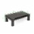 Mind Reader Plastic Small Monitor Stand Riser with Pen Storage - Black Perspective: top