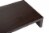 Mind Reader Wooden Monitor Stand Riser with Storage - Brown Perspective: top