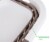 Mind Reader Plastic Collapsible Laundry Basket - Brown Perspective: top