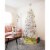 Treetopia Moonlight White 7 Foot Artificial Unlit Christmas Holiday Tree w/Stand Perspective: top