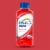 Electrolit Premium Hydration Strawberry Sports Drink Bottle Perspective: top