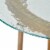 Elle Decor Mirabelle Outdoor Side Table in French Gold Perspective: top