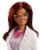 Mattel Barbie® Scientist Doll Perspective: top