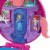 Mattel Polly Pocket Pocket World Flamingo Floatie Compact Playset Perspective: top