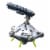Mega Construx Magnext Rocky Rover 5 In 1 Spaceship Mag Explorers Building Toy Perspective: top