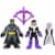 Fisher-Price Imaginext DC Super Friends Batman Huntress Perspective: top