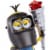 Mattel Minions Flame Throwing Kevin Perspective: top
