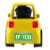 Fisher-Price® Little People Wheelies Micro Car Vehicle Perspective: top