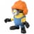 Fisher Price Despicable Me Minions: Rise of Gru Imaginext Stuart with Hard Hat Mini Figure Perspective: top
