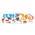 Hot Wheels Monster Trucks Scorpion Sting Raceway Motorized Track Set Perspective: top