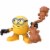 Fisher Price Despicable Me Minions: Rise of Gru Imaginext Bob with Nunchucks Mini Figure Perspective: top
