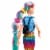 Mattel Barbie® Leopard Rainbow Hair Doll Perspective: top