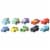 Mattel® Disney Pixar Cars Mini Racers™ Pack Perspective: top