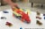Mattel Hot Wheels® City Dragon Launch Transporter Vehicle Perspective: top