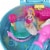 Polly Pocket Dolphin Beach Compact, Beach-Adventure Theme with Micro Polly & Mermaid Doll Perspective: top