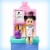 Barbie Pediatrician Playset, Blonde Doll, Exam Table, X-ray & Accessories Perspective: top