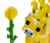 Mattel Minecraft Biome Builds Moobloom Figure Perspective: top
