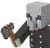 Mattel Minecraft Vindicator Figure Perspective: top