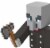 Mattel Minecraft Alex Figure Perspective: top