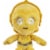 Mattel® Star Wars™ C-3PO Plush Toy Perspective: top