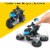 Fisher-Price® Imaginext DC™ Super Friends Bat-Tech Batcycle Push-Along Vehicle and Batman Figure Perspective: top