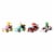 Hot Wheels® Mario Kart™ 4 Pack Princess Peach Rosalina Set Perspective: top