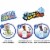 Hot Wheels Color Reveal 2 Pack Vehicles w/ Surprise Reveal & Repeat Color-Change Perspective: top