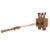 Mattel Minecraft Legends Wood Golem Figure Perspective: top