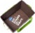 Earthwise Simple Truth Reusable Box Tote - Brown/Green Perspective: top