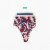 Dip Invisible Line Thong Women's Medium - Navy/Nude/Floral Maroon Perspective: top