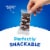 Hostess Kazbars Layer Cake Bars, Chocolate Flavor Perspective: top