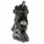 Rollerblade Zetrablade Mens Adult Fitness Inline Skate, Size 10, Black, Silver Perspective: top