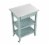 Colorado Kitchen Cart with Stainless Steel Top Perspective: top