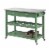 Carolina 44  Kitchen Island Equestrian Green Perspective: top