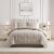 HD Design Washed Quilt - Tan Perspective: top