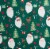 Holiday Home Santa & Deer Gift Wrap Perspective: top