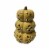 Holiday Home Lighted Harvest Stacked Pumpkin Decor - Yellow Perspective: top