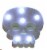 Holiday Home Light Up Skull Decor Perspective: top