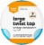 Smart Way™ BPA-Free Large Twist Top Storage Containers Perspective: top