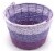 Holiday Home Easter 9” Ombre Paper Rope Barrel Basket - Purple Perspective: top