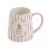 Sewing Down South Ceramic Mug - Bunny Perspective: top
