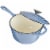 Dash Of That® Sauce Pan & Skillet Set Enameled Cast Iron - Blue Perspective: top