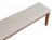 HD Designs Jordyn Dining Bench Perspective: top